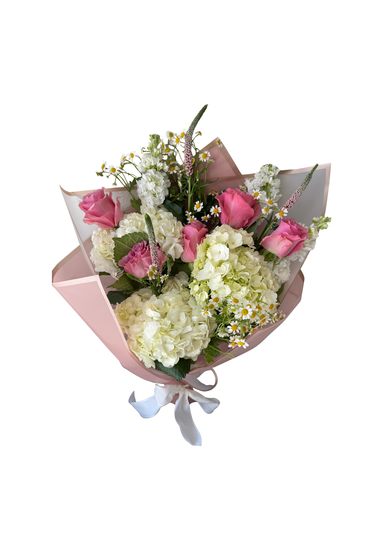 Fresh floral arrangement by Wild Stem Co.